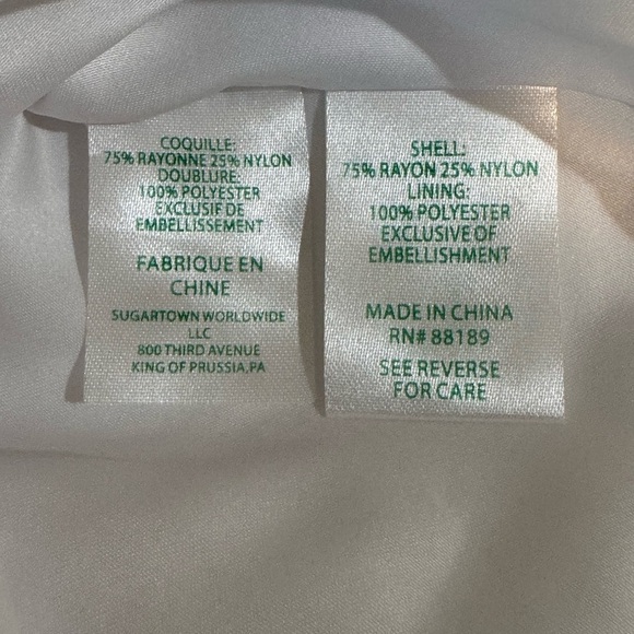 Lilly Pulitzer Ritamarie Ruffle Dress Resort White Flora Faille Sz 6 NWT - Picture 14 of 16